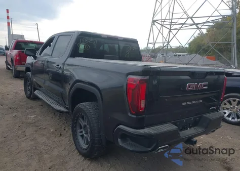 2021 GMC Sierra 1500 4Wd Short Box At4 from USA, damaged, VIN 3GTU9EET0MG323764